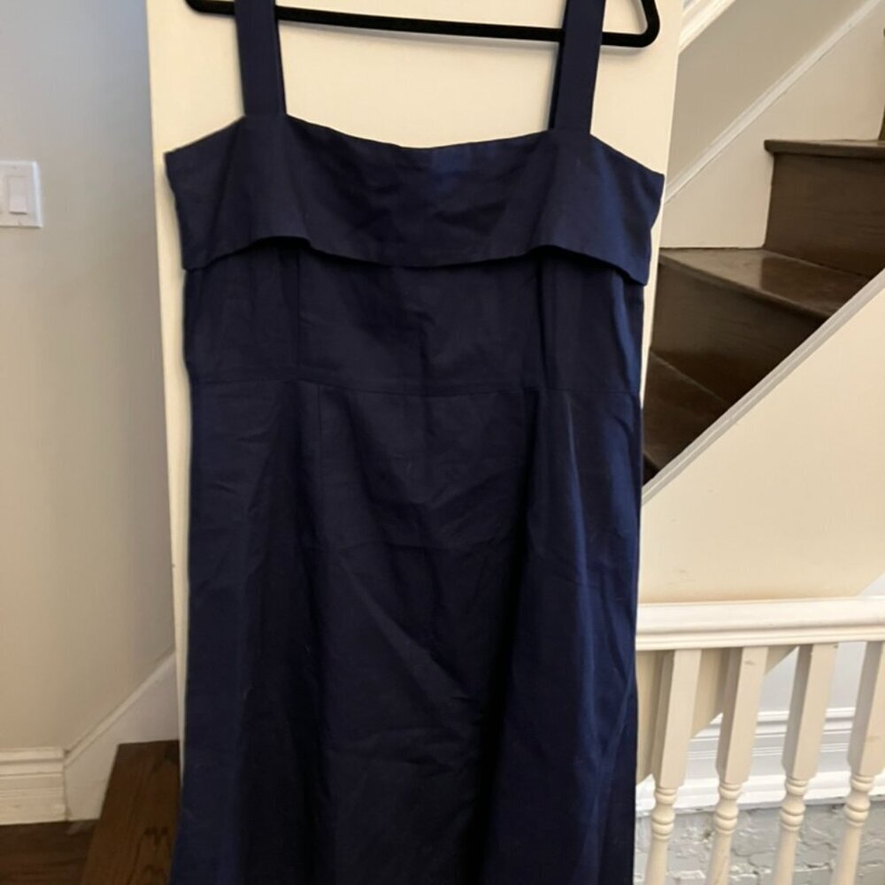 Simple Navy Sundress - Picture 3 of 7